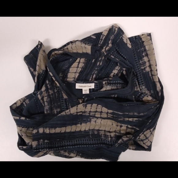 Coldwater Creek full zip hooded shirt - Picture 3 of 7